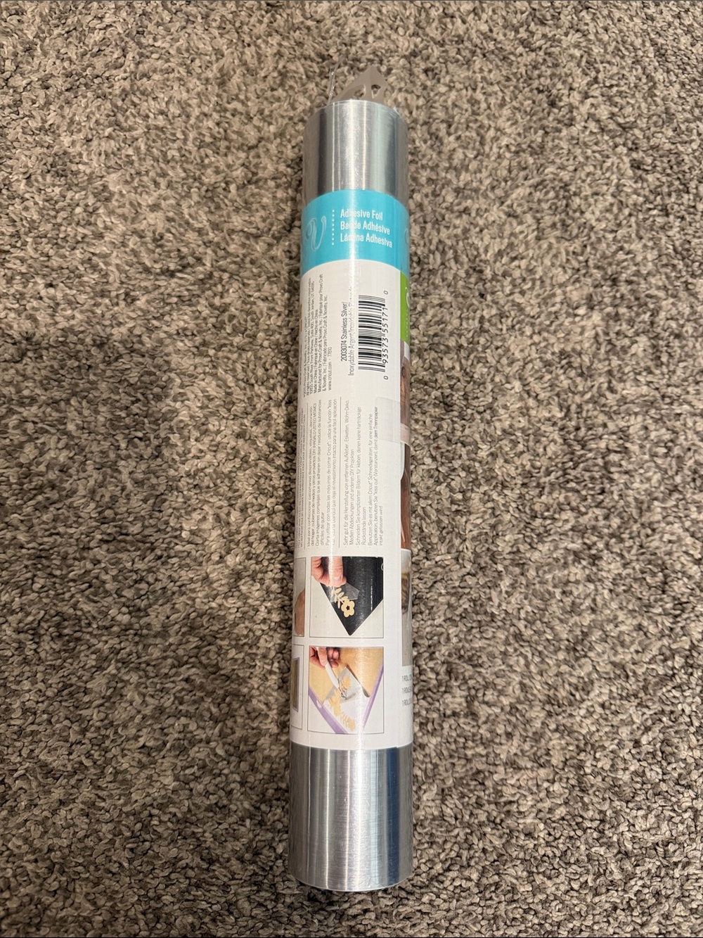 5/$35 Cricut Adhesive Foil In Stainless Silver. You Pick.